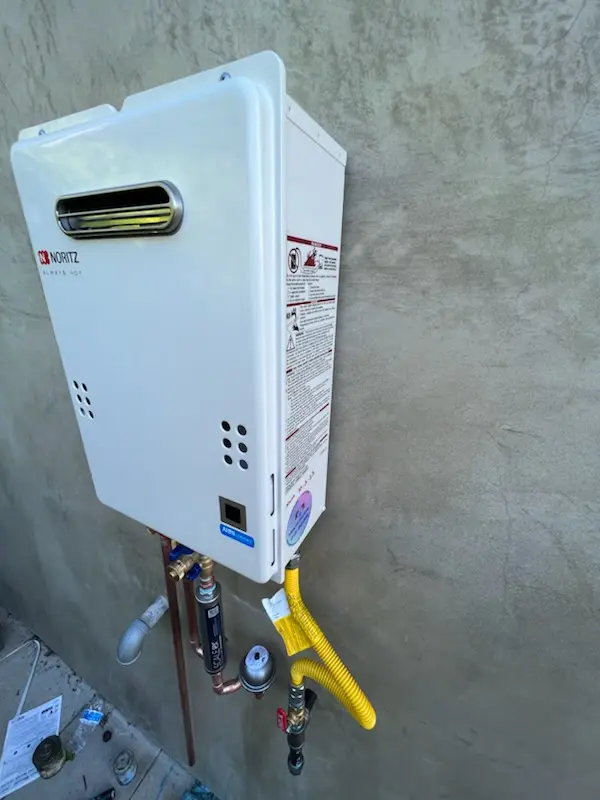Tankless water heater installation for Trinidad homes